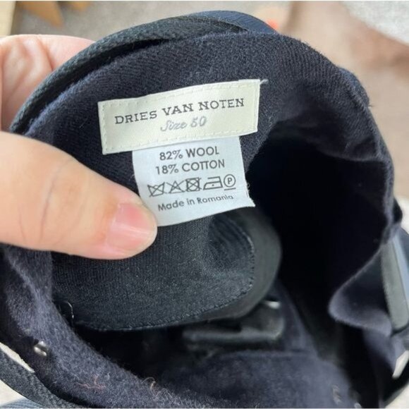 Dries Van Noten AW 14 Runway Biker Moto Zipper Wool Pants - Picture 11 of 12